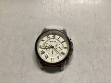 reloj fósil para hombre muy bonito - batería nueva - ¡funciona bien! (fs4735)