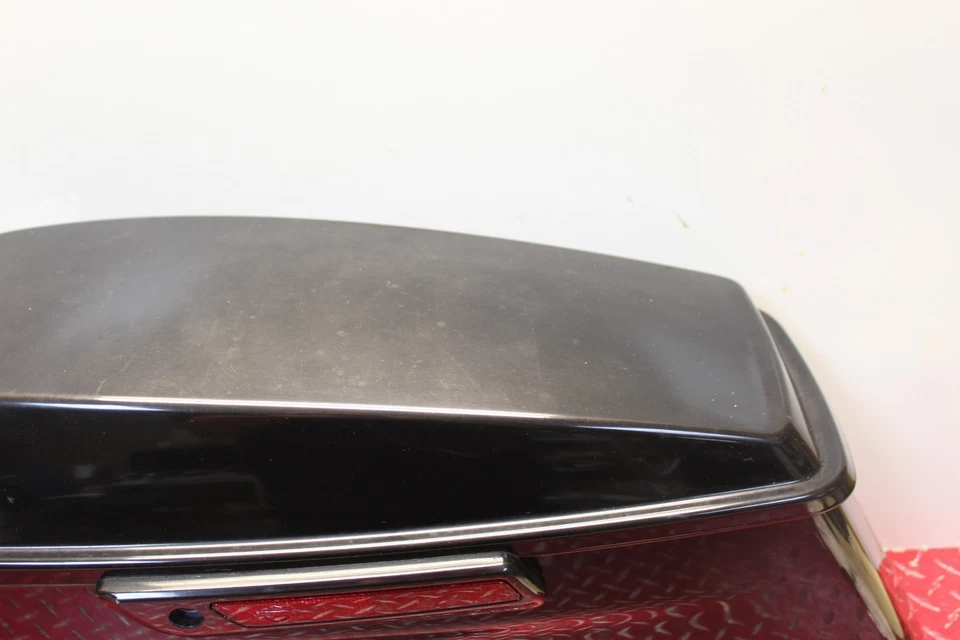 Harley Davidson Street Glide 2017 especial fabricante original VIVD negro bolso de sillín izquierdo SG43 Foto 3 de 4