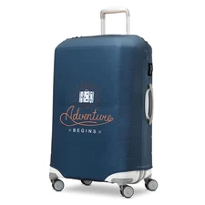 Samsonite Printed Luggage Cover, Adventure Begins, Extra Large