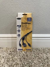 Belkin OmniView All in One KVM Cable Kit 6ft F3X1105-06 Pro Series PS/2 VGA