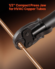 1/2in Press Jaw for Compact Press Tools, 24KN, HVAC/R Copper Pipe
