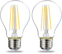 E27 LED Leuchtmittel 7W Warmweiß Klar 2Er-Pack 60W Ersatz Amazon Basics