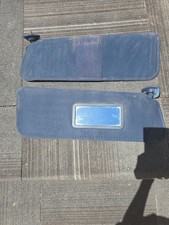 1988-1998 Chevrolet Silverado Gmc Sierra Sun Visor Sunvisors Set Pair Oem Blue
