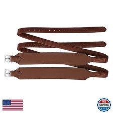 Exionpro Exion Wide Stability Stirrup Leathers 2.25 Broad English Saddle Straps