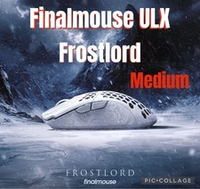 Finalmouse ULX Frostlord Medium Wireless Gaming Mouse White Unopened