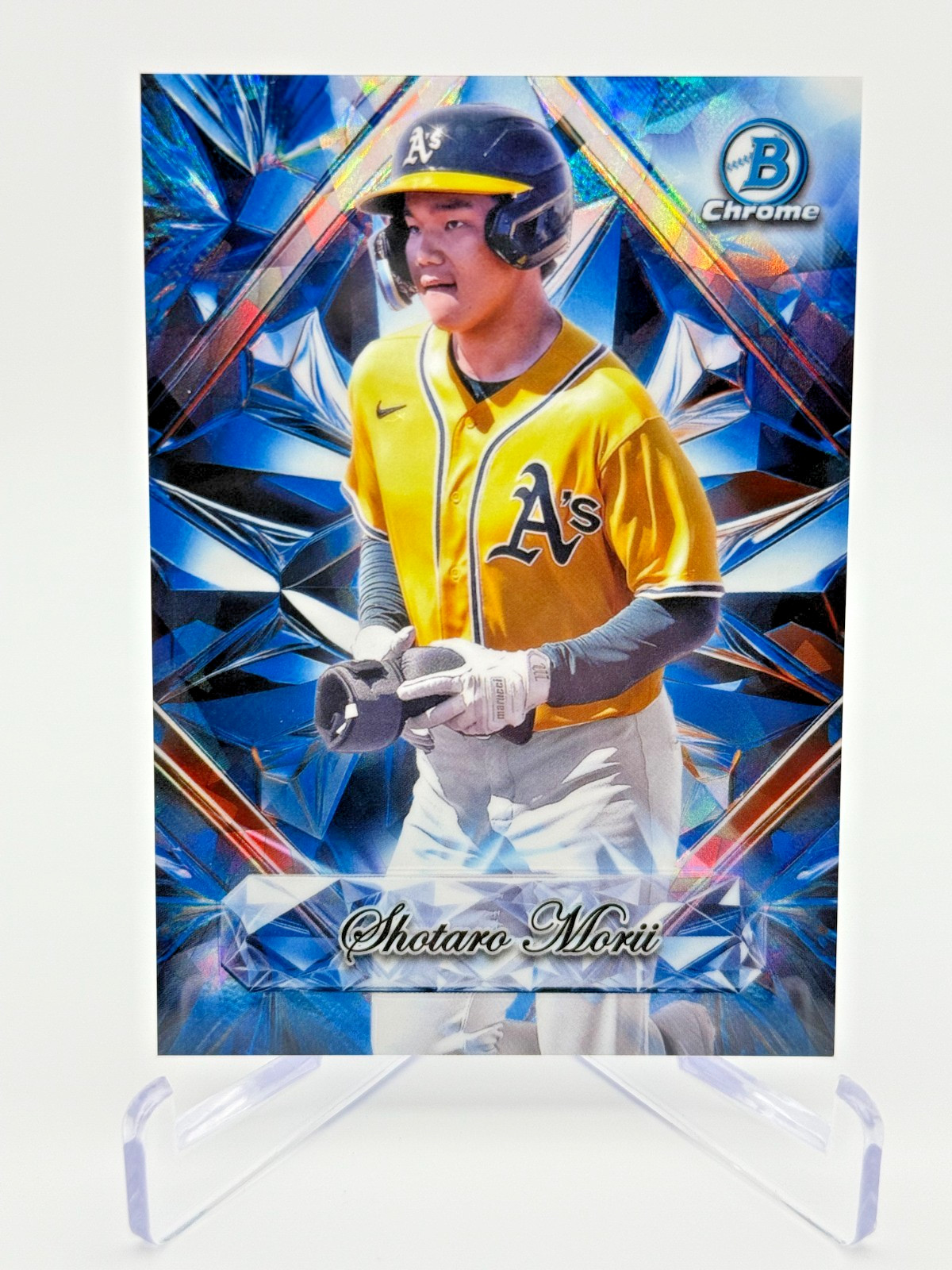 2025 Bowman Chrome Shotaro Morii Sapphire Selections SSP Athletics