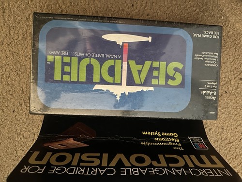 Microvision Handheld Game Sea Duel By MILTON BRADLEY BRAND NEW SEALED ...