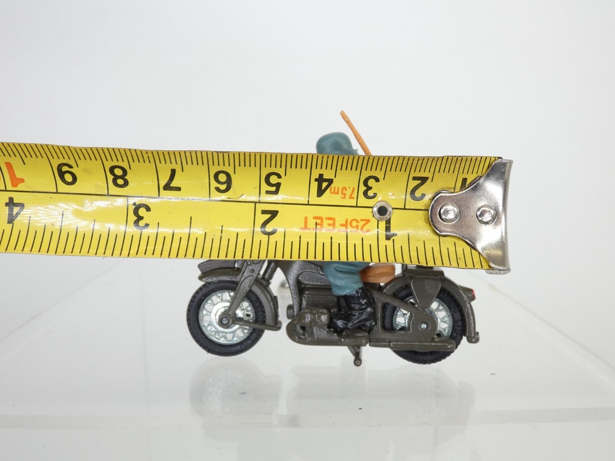 Britains Dispatch Rider Motorcycle Bike German Army Military