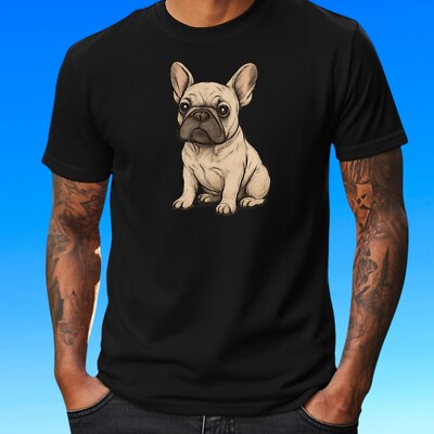 T-Shirt Französische Bulldogge   Süßes Hundemotiv, Geschenkidee