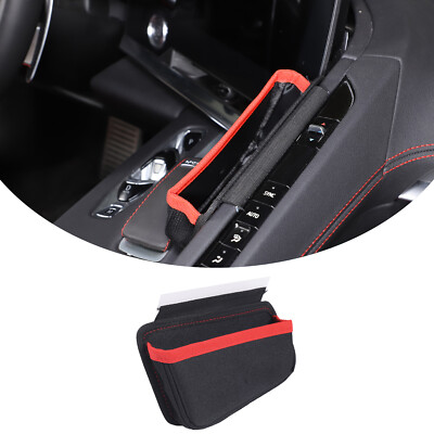 Multipurpose Storage Bag Center Control Side Phone Pocket For Corvette C8 20-25
