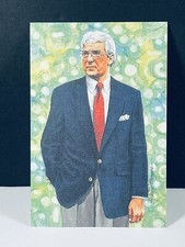 JIM FINKS UNSIGNED GOAL LINE ART GLA CARD PITTSBURGH STEELERS HOF 1995