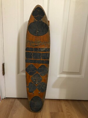 Old School Maherajah Skateboard 28 x 6 1/2 with Unbranded Wheels & Trucks 
