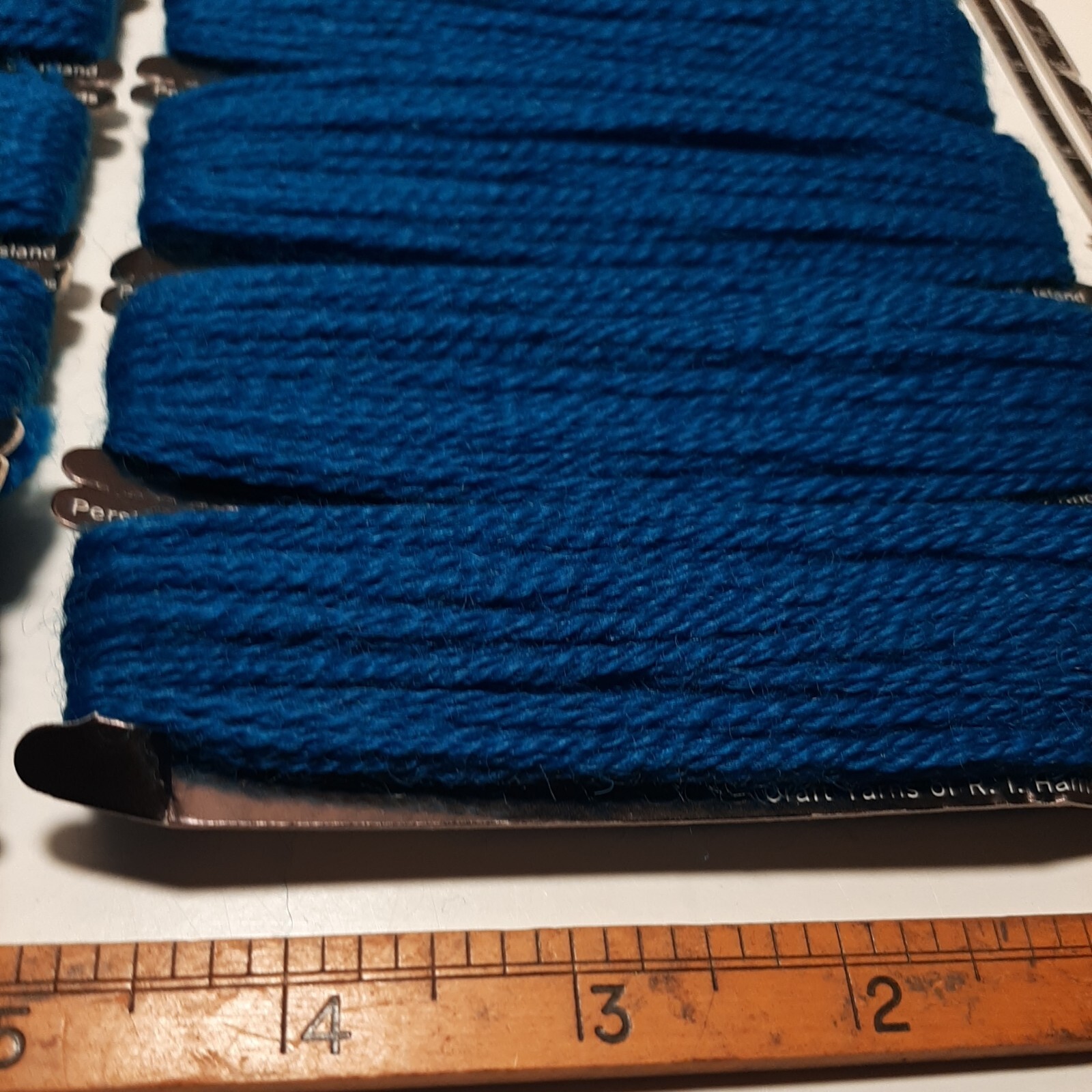 NEW Vintage Store Stock Rhode Island Craft Persian Yarn BLUE 79 Pure