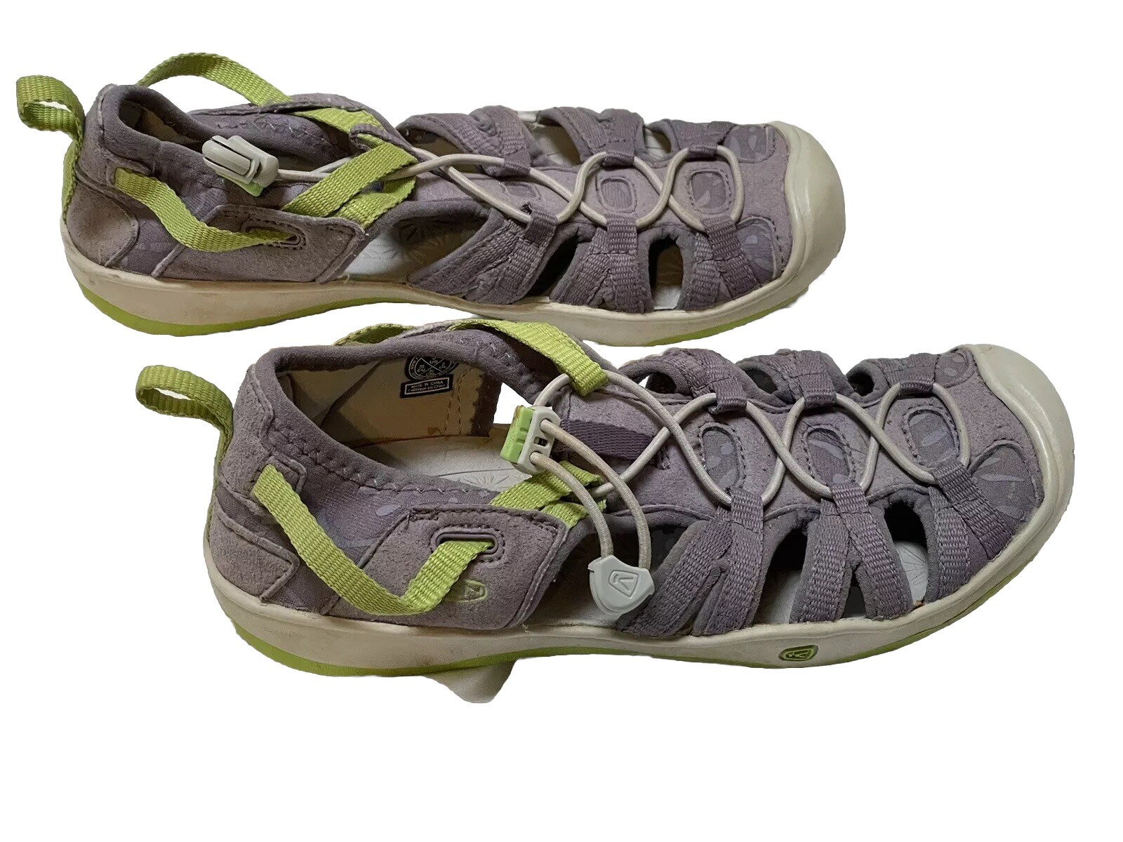 Scarpe sandali Keen Newport H2 bambini viola verde escursionismo sport acqua giovani taglia 3