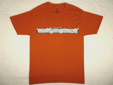 Hang Loose Hawaii T Shirt Shaka Chest Band Surfing Medium Rust Brown Hanes