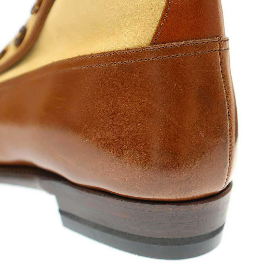 CALMANTHOLOGY A360 BUTTON BOOTS Leather Brown UK7 (25.0-25.5cm 