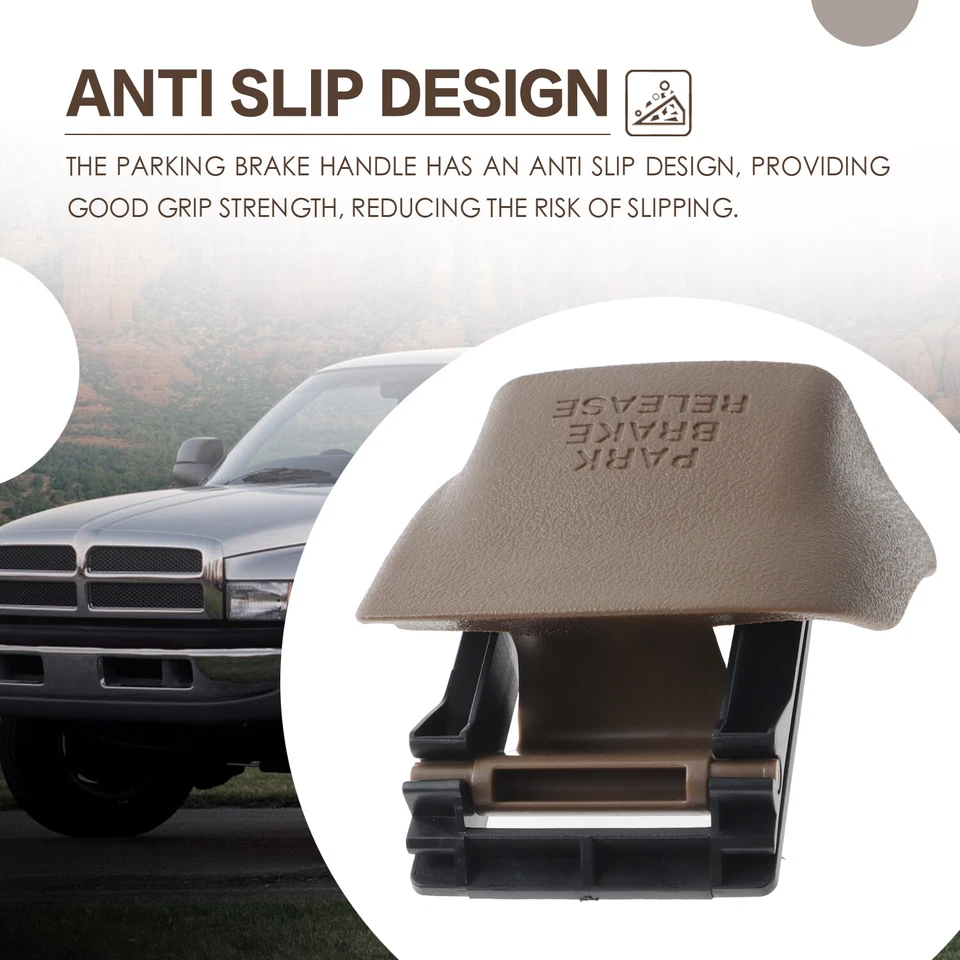 Palanca de liberación de manija de freno marrón para Dodge Ram 3500 Ram 2500 1998-2002 Foto 2 de 4