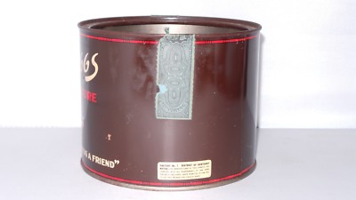 Vintage tobacco tin can Briggs pipe mixture 