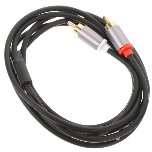 Übertragungskabel 3,5 mm auf 10,5 mm Klinkenkabel Profi Audiokabel 1 in 2