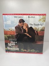 When A Man Loves A Woman Letter Box Laserdisc Movie-Rated R