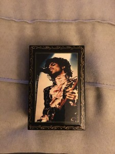 Prince Rare Jewelry Box 4” by 3” Purple Rain