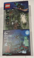 Brand New LEGO 6016932 Halloween Set Ghost Witch Zombie + Accessory Sealed Box