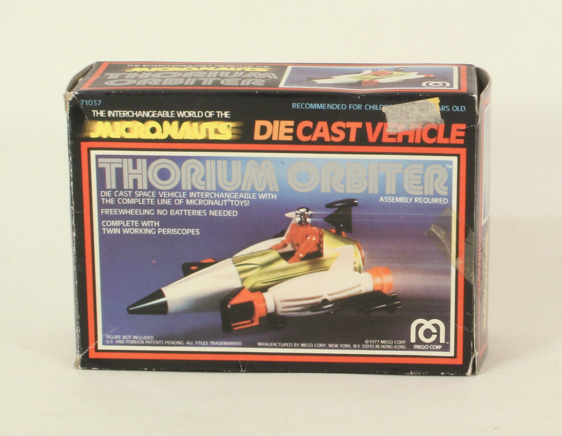 Micronauts By Mego Thorium Orbiter Diecast Vehicle Complete Minty