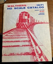 Walthers 1971 Edition Model Railroad Reference Book Catalog HO Scale