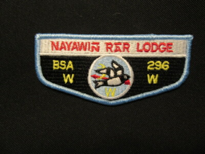 Nayawin Rar 296 s Light Blue Border Flap    OAE