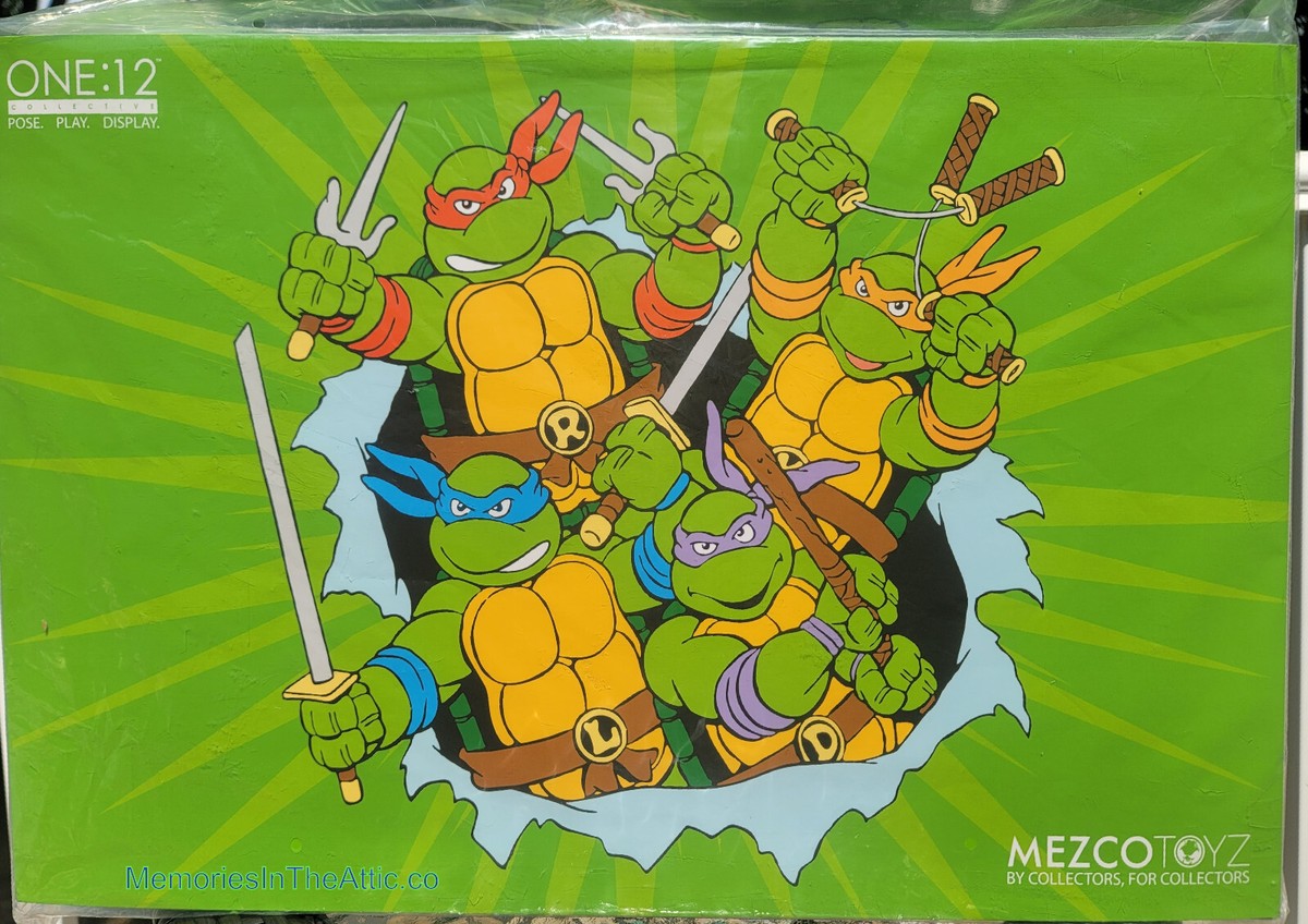 Mezco One:12 Teenage Mutant Ninja Turtles Deluxe Animated Series