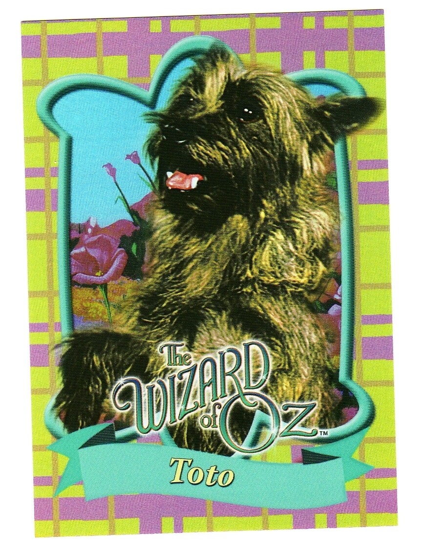 WIZARD OF OZ TOTO FOIL INSERT CARD TD1 | eBay
