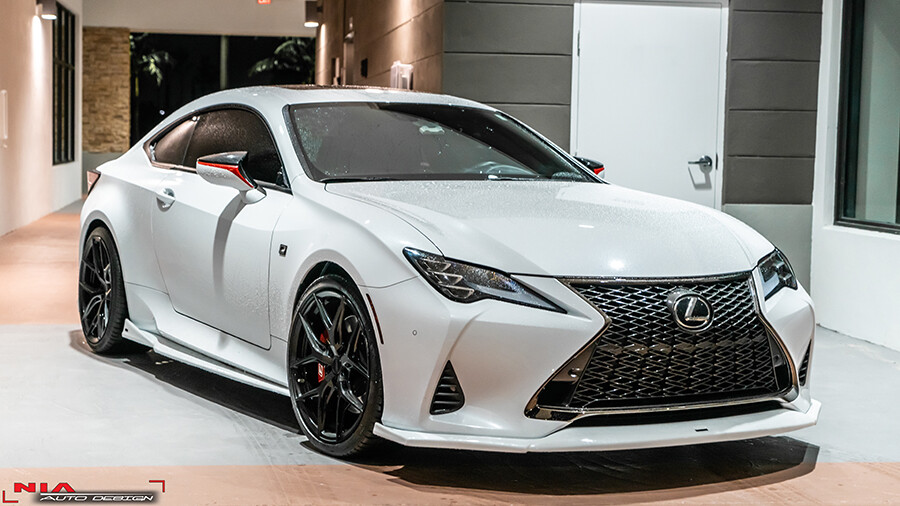 Lexus RC 350 300 lip bodykit splitter Front, side skirt, rear