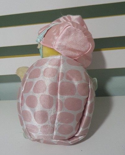 Vintage 1988 Yellow Mattel Turtle Tots Plush 8” TUTU w/Shell Backpack - Picture 3 of 6