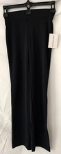 NWT Jazz Dance Black Leggings Child Size 7-8 Weissman Mid-Rise Bootcut
