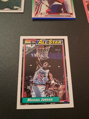 Topps 1991-92 NBA All-Star #115 Michael Jordan Basketball Card