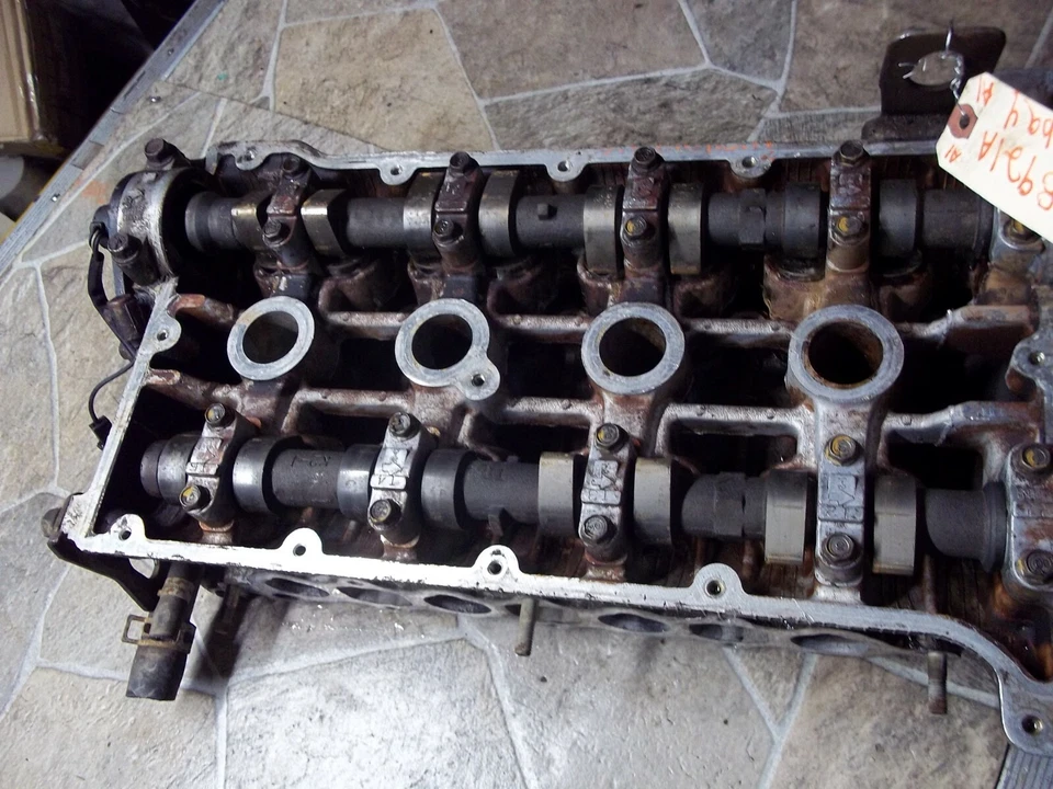 KIA SEPHIA 1998-2001 1,8 L DOHC conjunto de 4 culatas con engranajes de leva OEM Foto 2 de 4