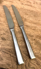 2 New French Solid Knife Knives Addison Optima Reed Barton Vietnam Stainless