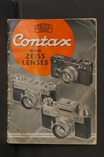F66085 1937 Contax With Zeiss Lenses 36 Page Publication