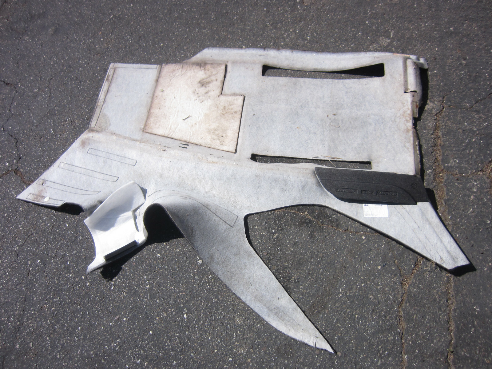 McLaren 570S - RH Passenger Side Floor Carpet - PN 13N1459CP