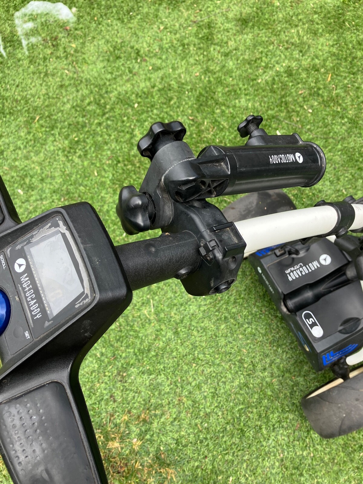 Motocaddy S3 Pro Golf trolley with Lithium Battery and umbrella holder eBay