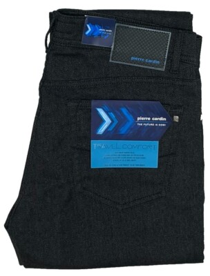 Pierre Cardin W31 L32 Lyon Travel Comfort Stretch Grey Cloth Pants 30947.1016.9314