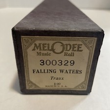 Melodee Player Piano Word Roll 300329  Falling Waters  Traux