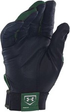 Under Armour Men's Clean-Up VI Batting Gloves 1267426-301 GREEN