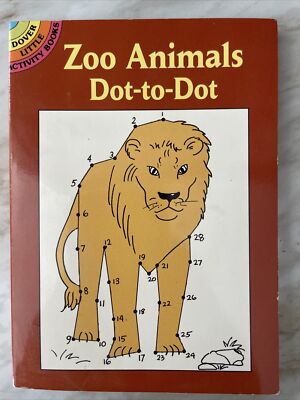 Dover Little Activity Bks.: Zoo Animals Dot-to-Dot by Barbara Soloff Levy (2002,