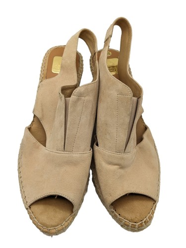 NEW Kanna Spain Espadrille Sandals Shoes Womens Size 41 EU 9.5 US Leather - Picture 5 of 7