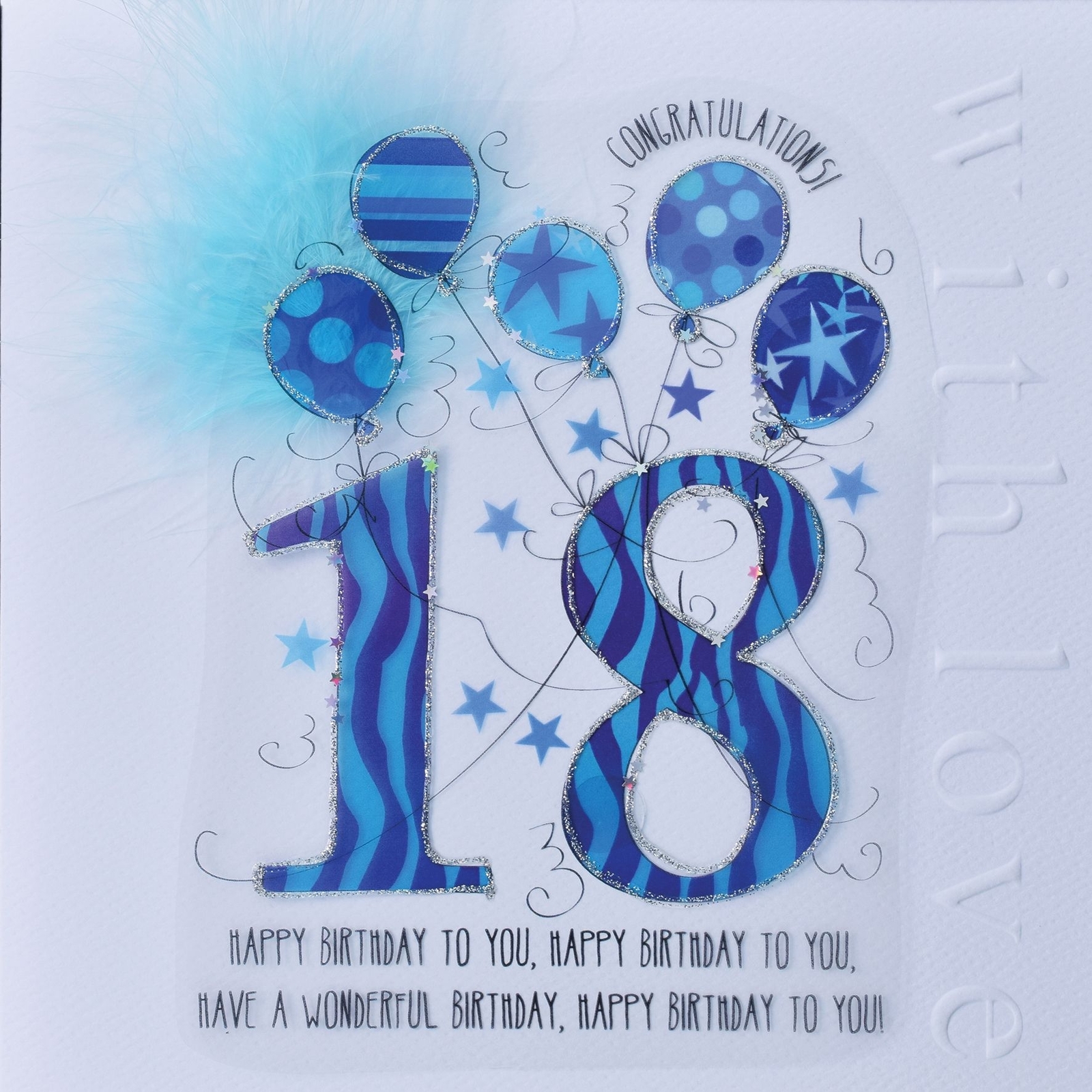 Wendy Jones-Blackett 18th Birthday Card – Handmade Milestone Cards For Him