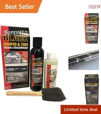 Bumper Trim Dye Kit Plastic 6 oz UV Protection Easy Use Car Restoration