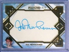 2020 Topps Diamond Icons Baseball Cut Signatures Hal Newhouser Autograph #4/4
