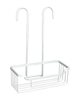 WENKO Thermostat-Dusch-Caddy Mod. Milo Aluminium, Befestigung ohne zu Bohren