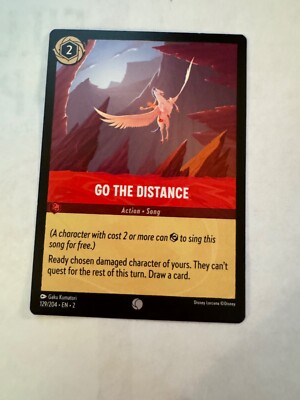 Disney Lorcana Floodborn red/ ruby cards BUY 2 GET 2 FREE !!!